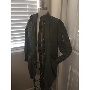 Olive green H&M coat